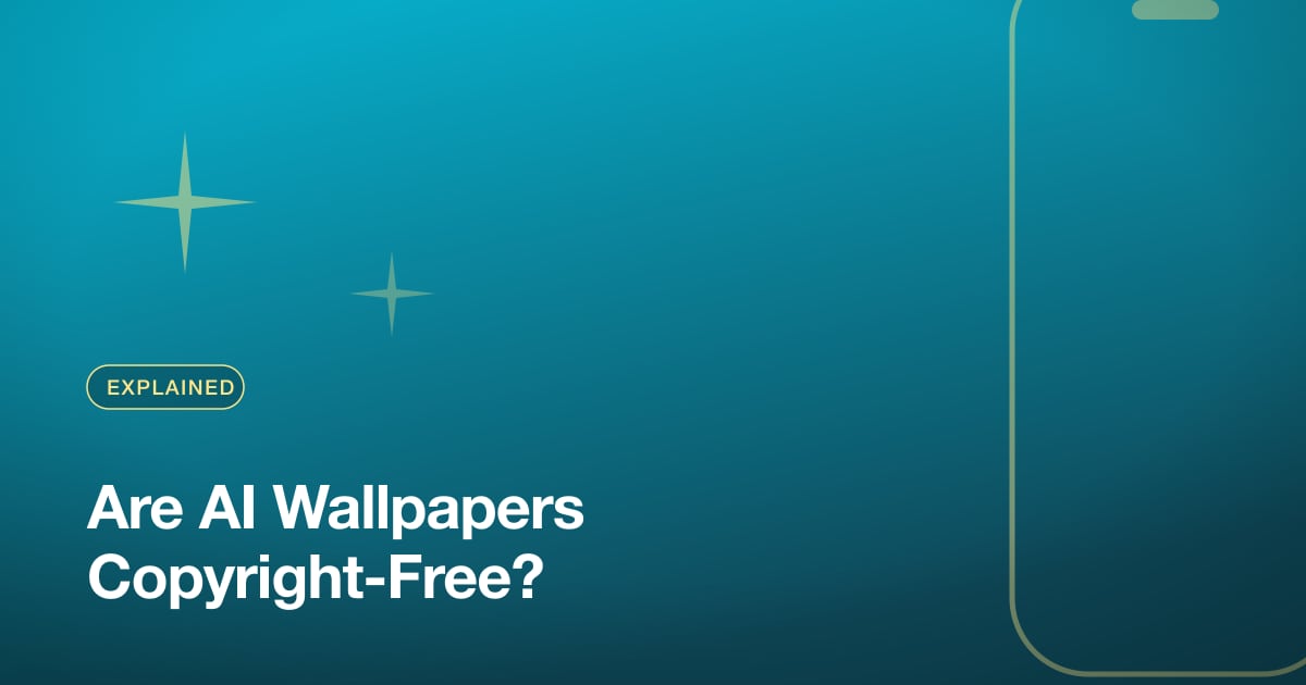 Are AI Wallpapers Copyright-Free?