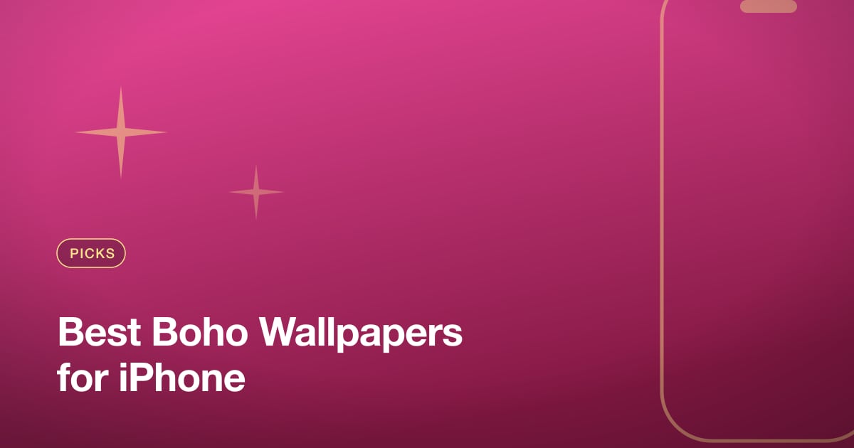 Best Boho Wallpapers for iPhone
