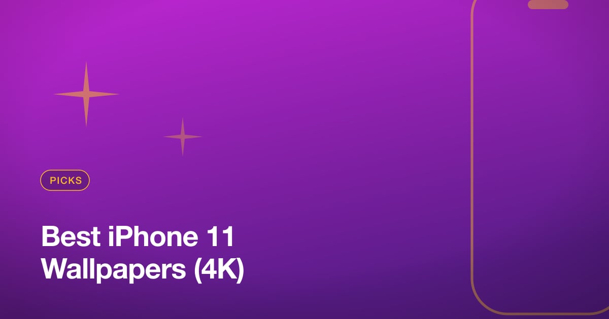 Best iPhone 11 Wallpapers (4K)