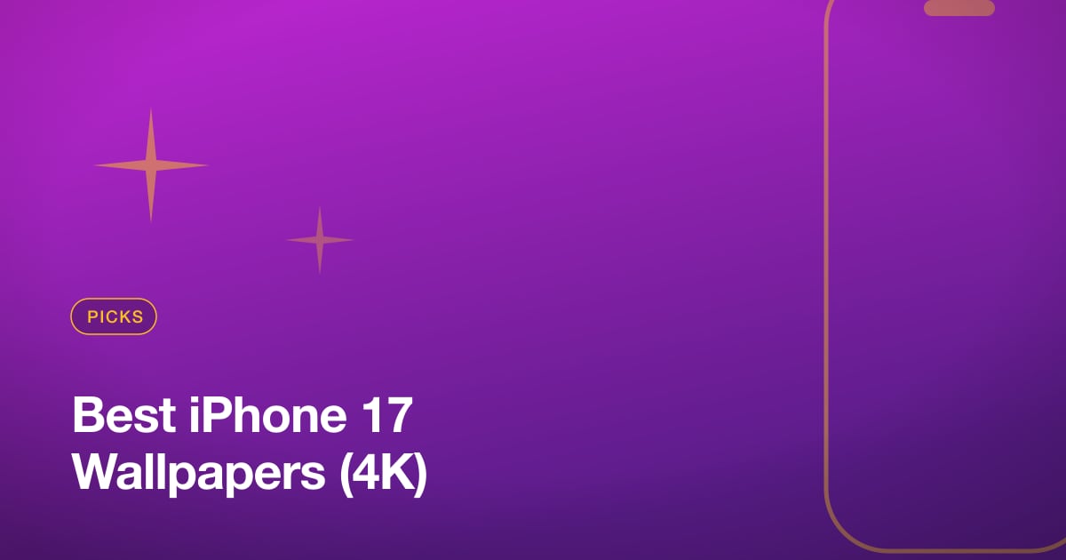 Best iPhone 17 Wallpapers (4K)