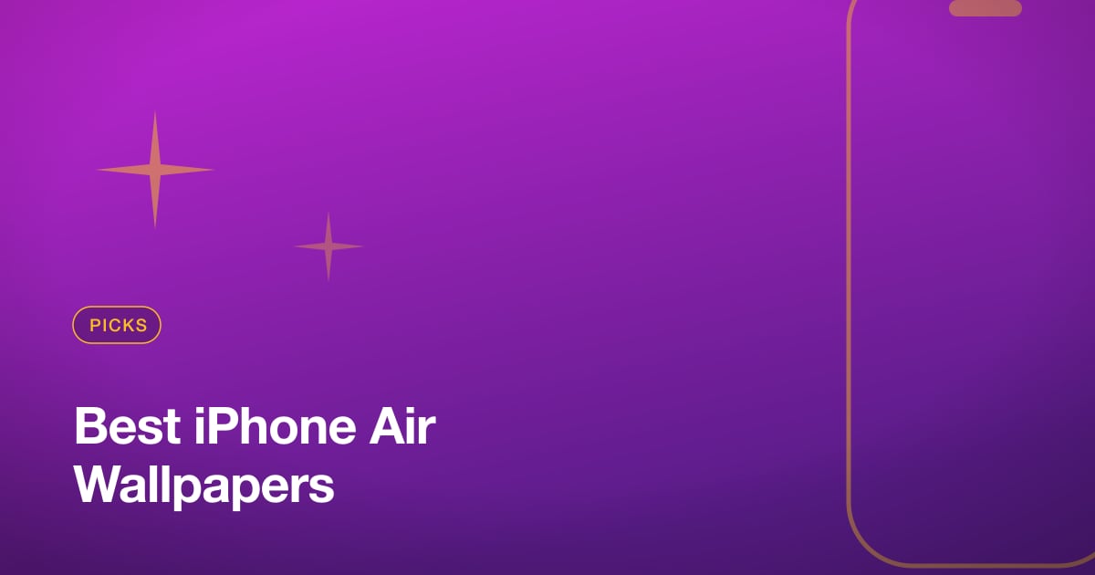 Best iPhone Air Wallpapers