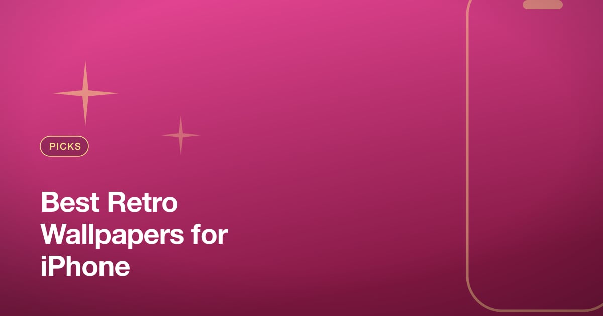 Best Retro Wallpapers for iPhone