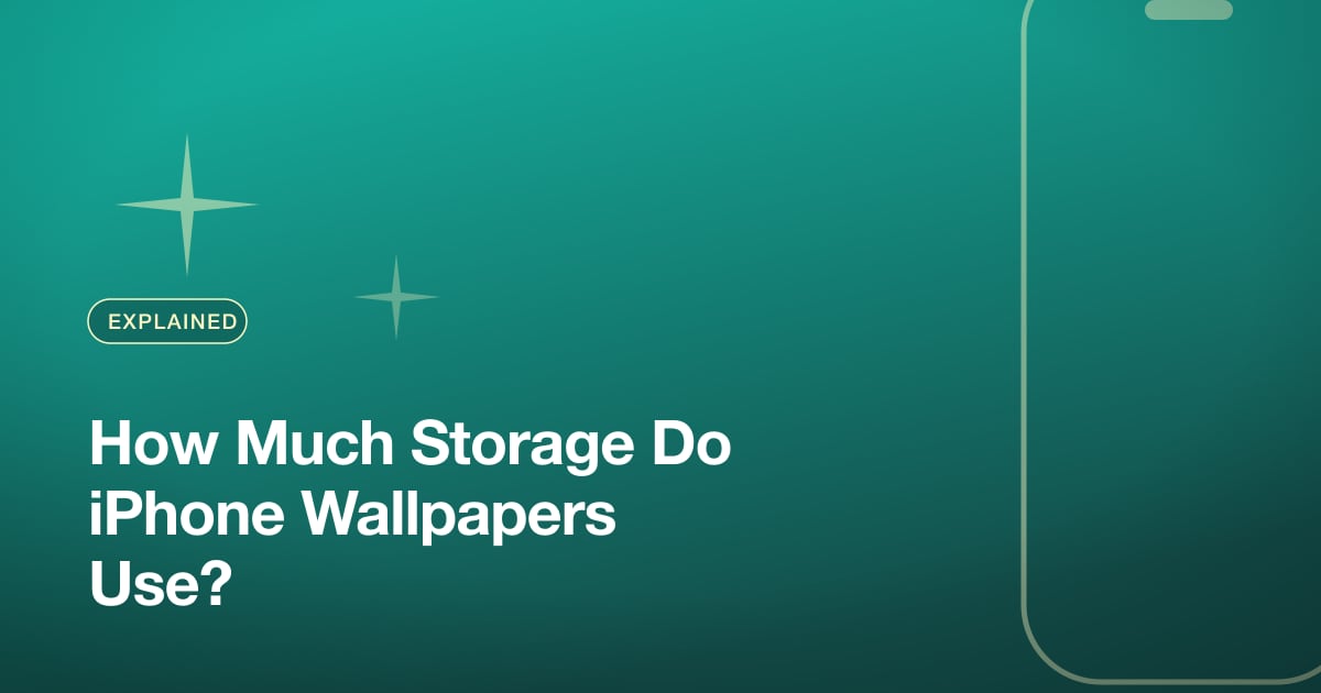 How Much Storage Do iPhone Wallpapers Use?