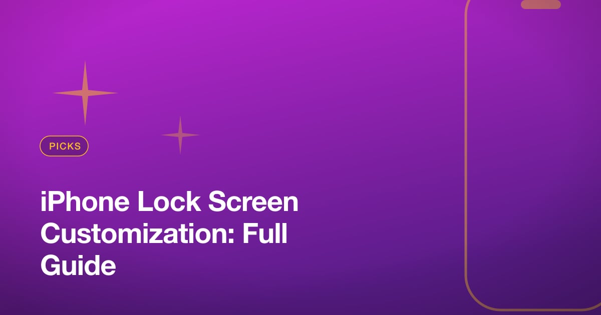 iPhone Lock Screen Customization: Full Guide