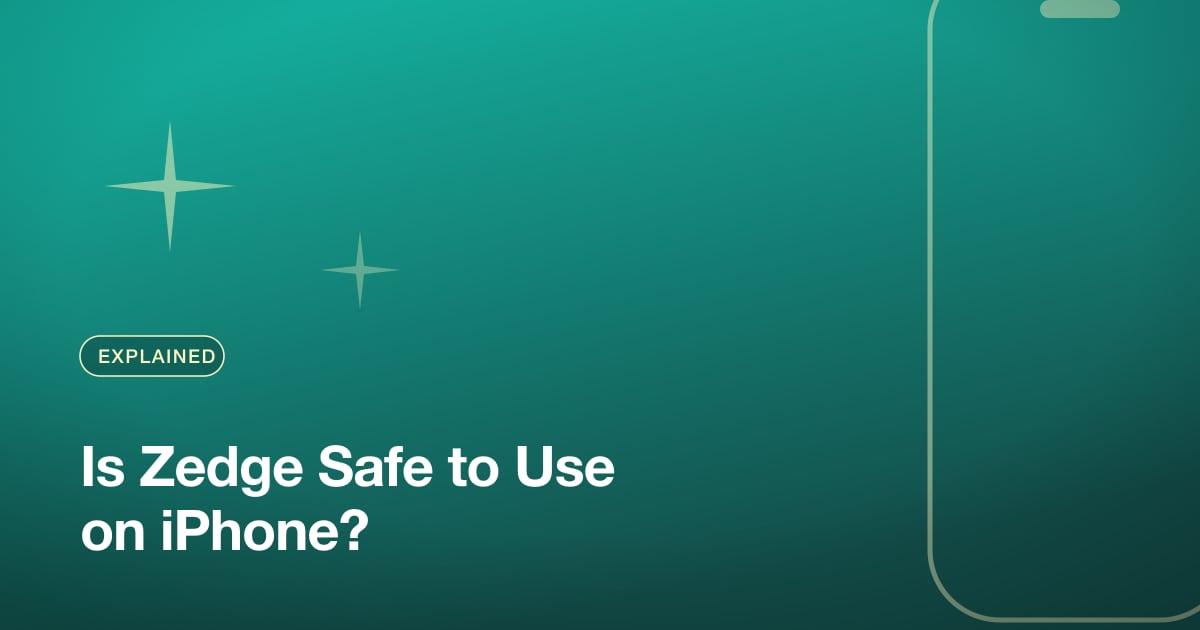 Is Zedge Safe to Use on iPhone?