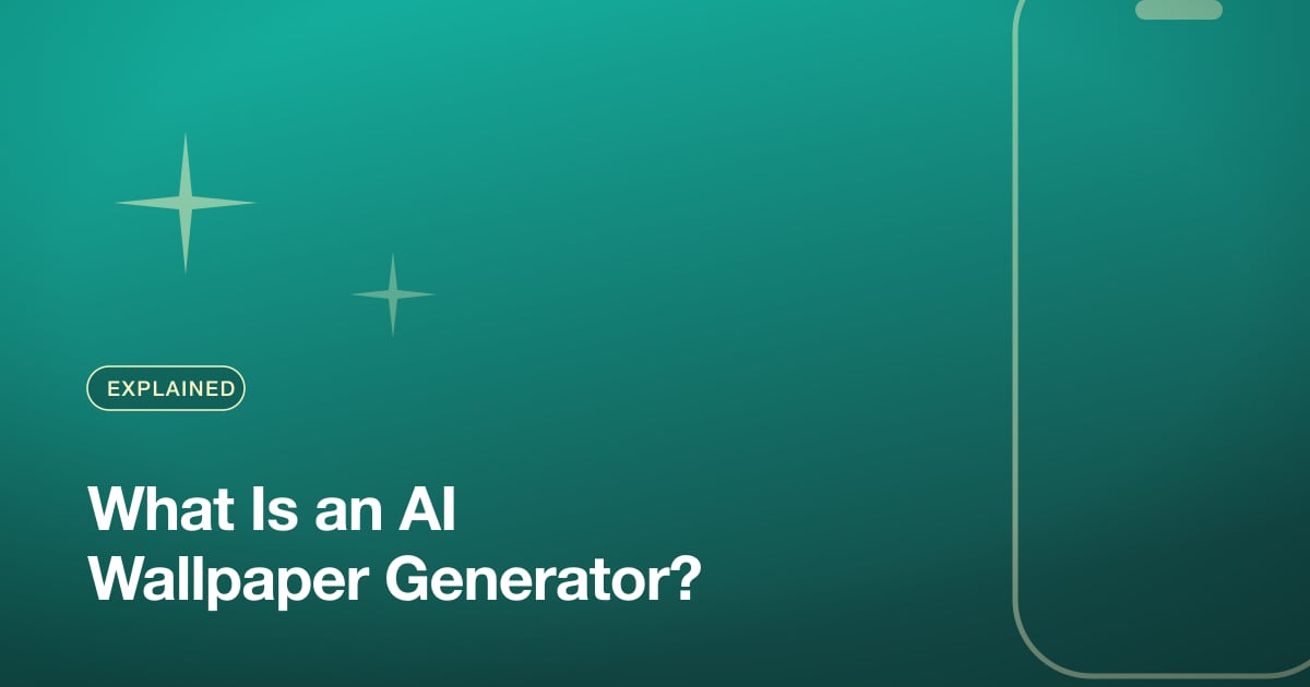 What Is an AI Wallpaper Generator?